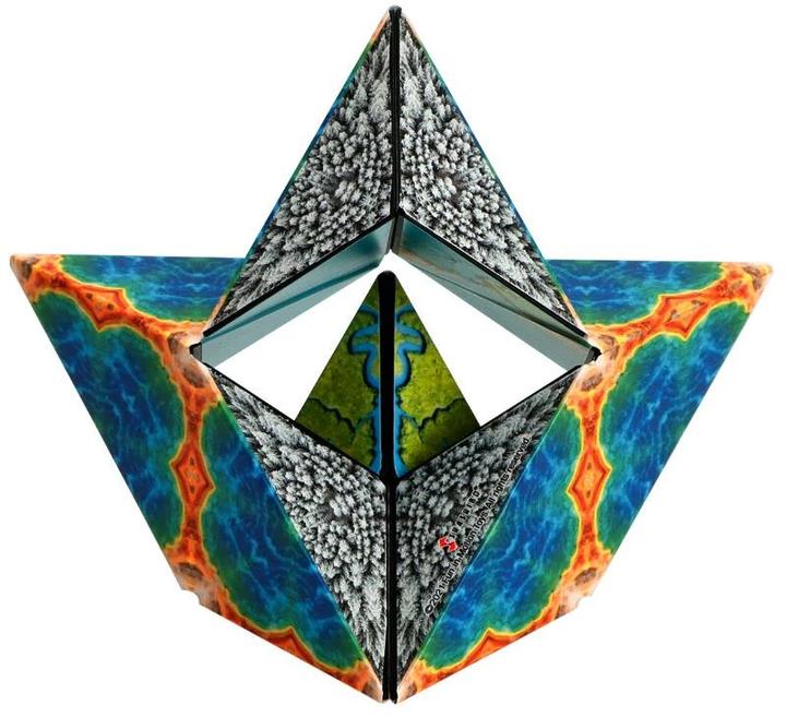 Actual product image Shashibo Cube Earth (Multilingual)