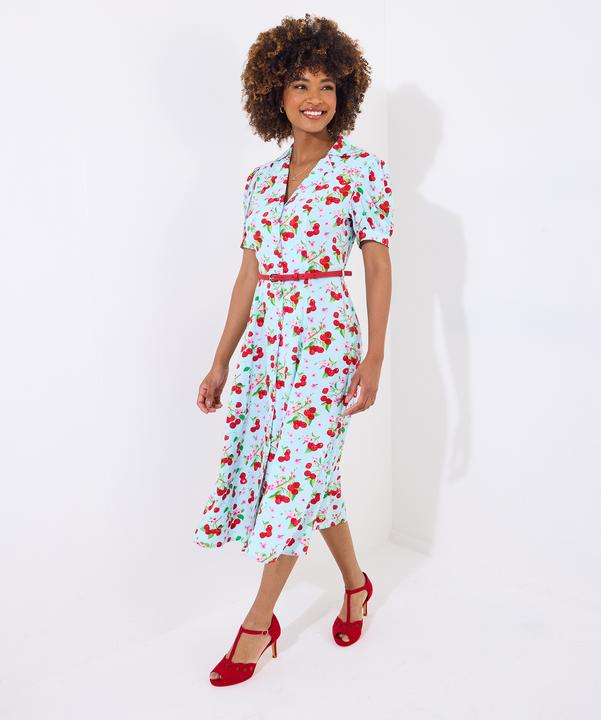 Produktbild Joe Browns Cherry Collared Belted Midi (42)
