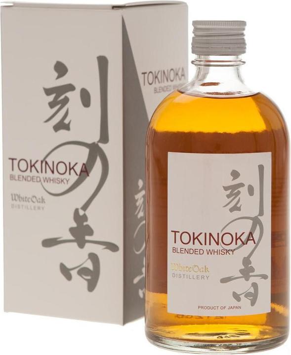 Actual product image White Oak Distillery Tokinoka Japanese Blended Whisky (Blended Malt Whisky, Japanese whisky, 1 x 50 cl)
