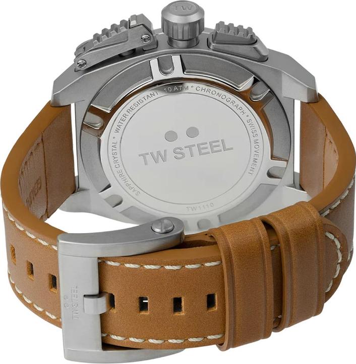 Immagine prodotto TW-Steel TW1110 Cronografo da uomo Canteen 46mm 10ATM (Cronografo, 46 mm)