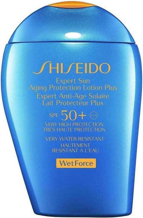 Actual product image Shiseido Expert Sun Aging Protection Lotion Plus SPF50+ (Sun lotion, SPF 50+, 100 ml)
