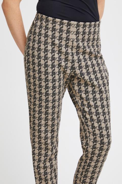 Actual product image Ichi IHKATE HOUNDSTOOTH PA 20120297 (L)