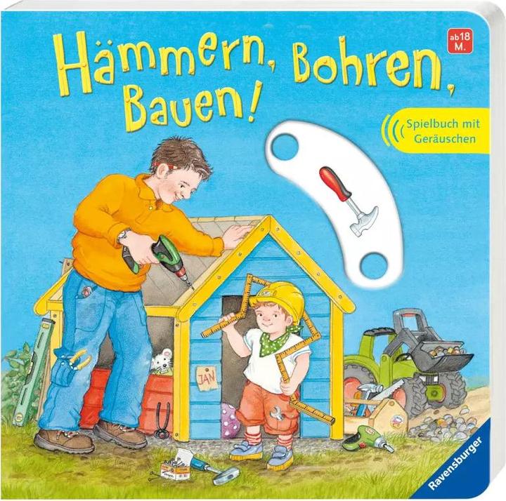 Actual product image Ravensburger Hämmern, Bohren, Bauen! (German)