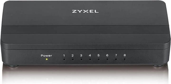 Zyxel GS-108SV2 Commutateur multimédia Gigabit Ethernet de bureau à 8 ports (8 Ports)