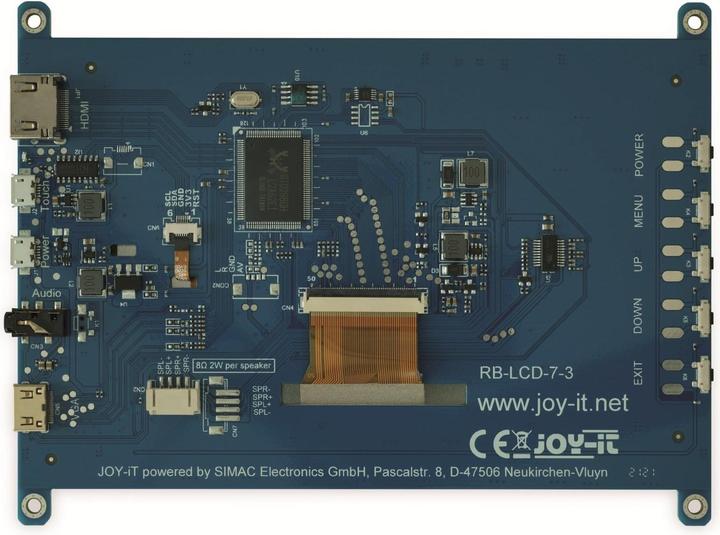 Valori nutrizionali e ingredienti Joy-it Display touchscreen lcd da 7 pollici