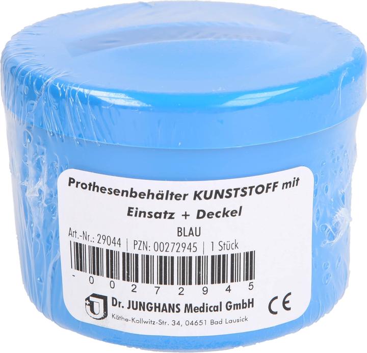 Valori nutrizionali e ingredienti Dr. Junghans Contenitore per protesi blu Kst+Deck (Accessori per dentiere)