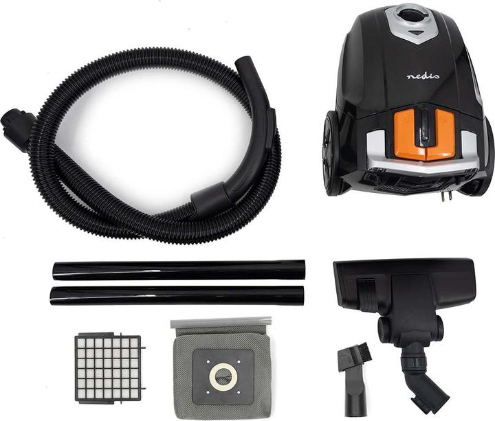 Actual product image Nedis Staubsauger mit Beutel | Mit Beutel | 700 W | Staubkapazität: 2.0 l | Kombi-Bürste | Aktionsra