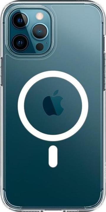 Produktbild Spigen Crong ULTRA HYBRID MAG MAGSAFE IPHONE 12 PRO MAX Baltas (Apple iPhone 12 Pro Max)