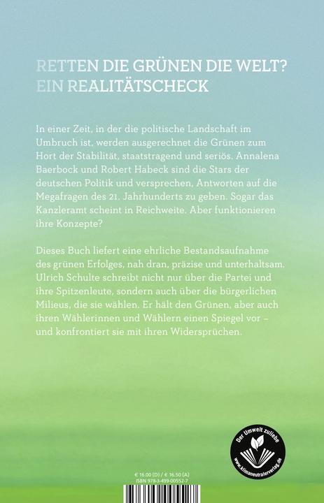 Produktbild Die grüne Macht (Deutsch, Ulrich Schulte, 2021)