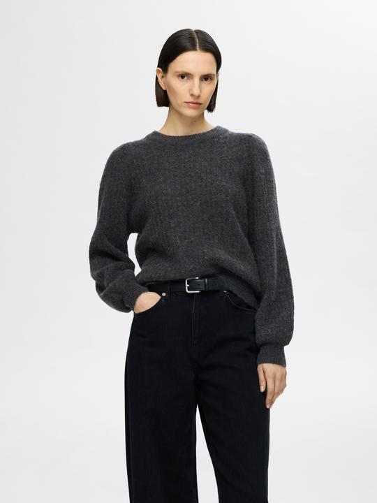 Produktbild Selected Femme Structured Fit Strickpullover (L)