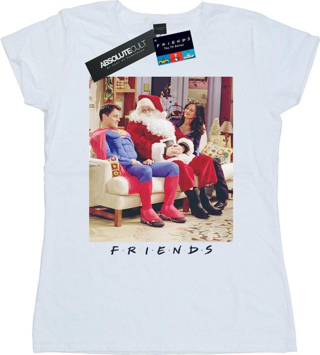 Friends Superman And Santa TShirt (XL)