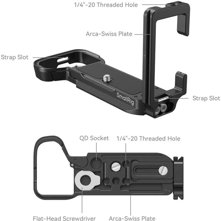 Produktbild SmallRig L-Bracket for Sony Alpha 7C II / Alpha 7CR 4569 (Cage)