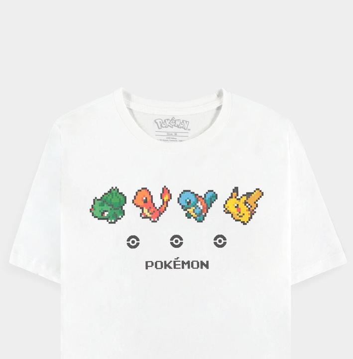 Immagine prodotto Difuzed Pokémon - Starters - Maglietta a maniche corte da uomo - XS (XS)