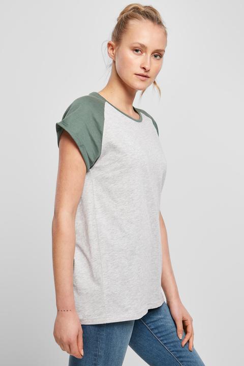 Image du produit Urban Classics Tee Raglan contrasté pour les femmes (3XL)