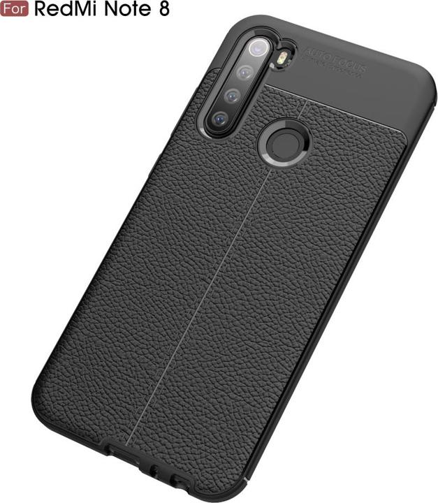 Produktbild Screenguard Xiaomi Redmi Note 8 Hülle Leather Design TPU Cover (Xiaomi Redmi Note 8)