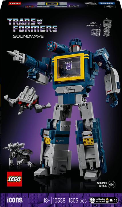 Actual product image LEGO 10358 Confidential (10358, LEGO Icons)