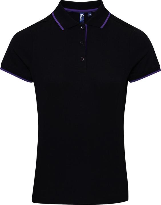 Premier Kontrast CoolKaro Polo Shirt