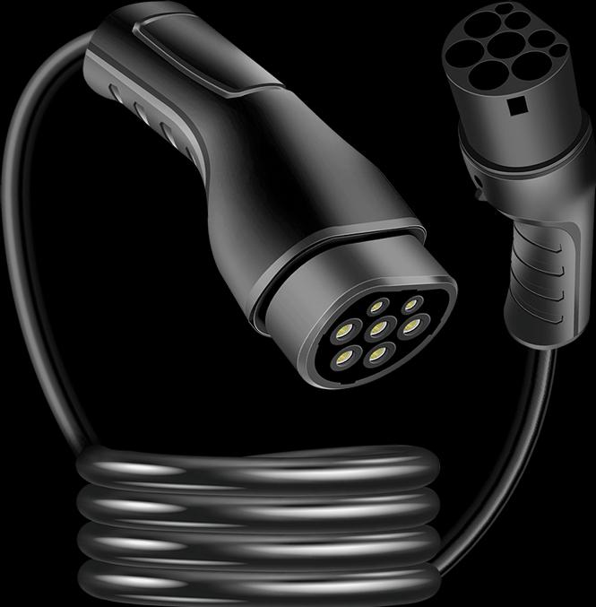 Produktbild LogiLink EV Ladekabel (Typ 2, 11 kW, 16 A, 7.50 m)
