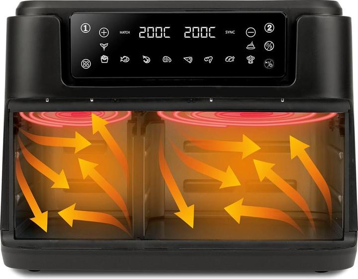 Actual product image Girmi Frytkownica beztłuszczowa dwukomorowa FG26
