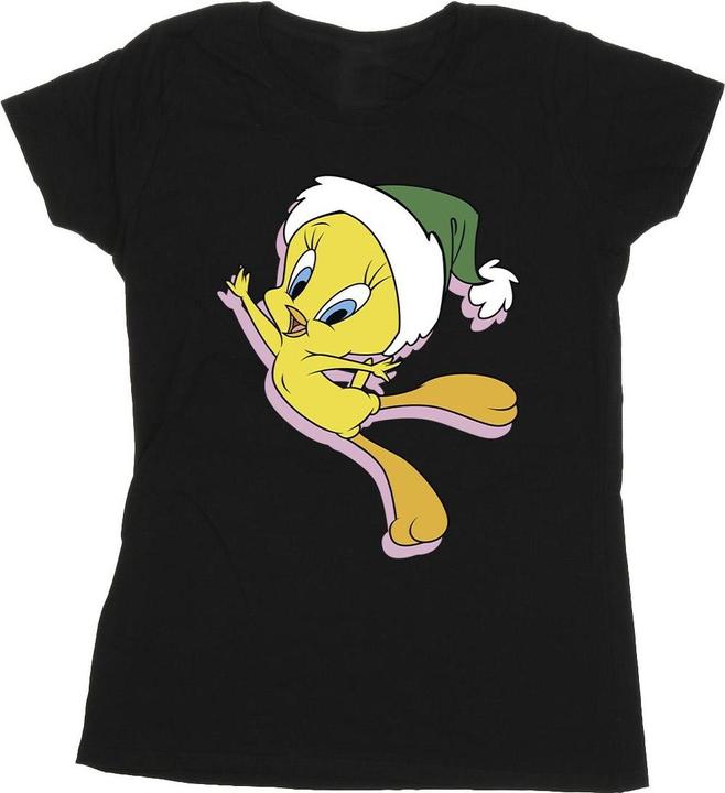 Looney Tunes Tweety Christmas Hat TShirt