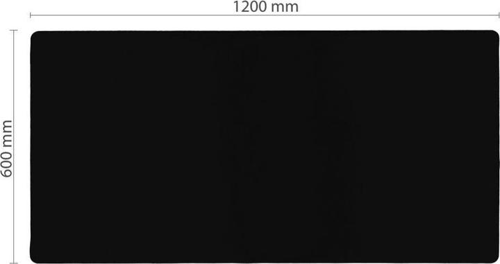 OEM Other Computer Accessory Gaming mouse and keyboard pad 1200 x 600 x 2 mm black with stitching