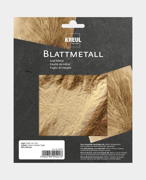 Produktbild Kreul Blattmetall (Gold)