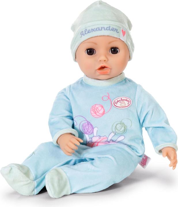 Actual product image Zapf Creation Baby Annabell Active Alexander