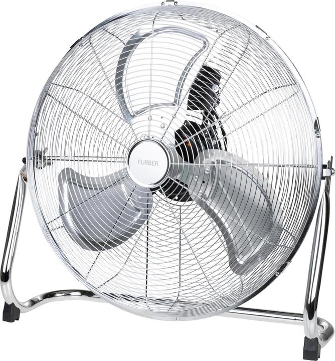 Furber Ventilateur de sol Vayu-Industry 20" Chrome (62 dB)