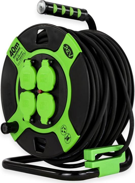 Actual product image REV Cable drum KU H05RR, 4-fold 40 m (40 m)