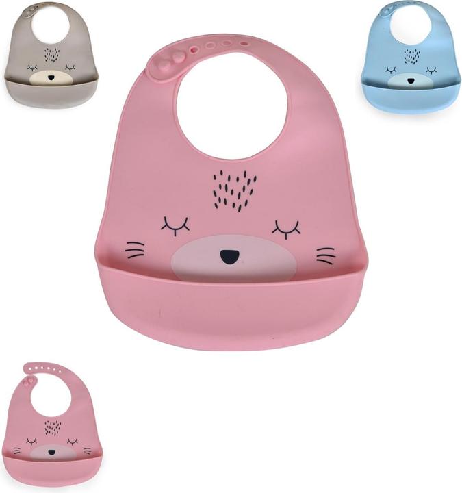 Actual product image Cangaroo Baby Bib Oscar Silicone (3.96 months)