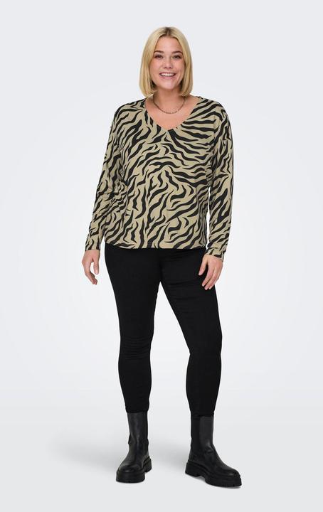 Produktbild Only Normal geschnitten Rundhals Curve Voluminöser Armschnitt Top Top (S)