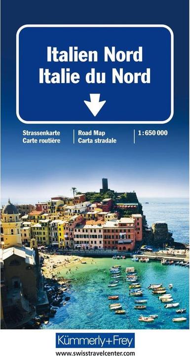 Produktbild Italien (Nord), Strassenkarte 1:650'000