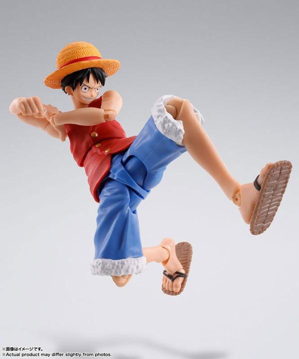 Immagine prodotto Bandai One Piece S.H. Figuarts Actionfigur Monkey D. Ruffy Romance Dawn