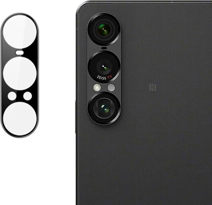 Produktbild Techsuit - Full Camera Glass - Sony Xperia 1 VII - Black (1 Stück, Sony Xperia 1 VI)