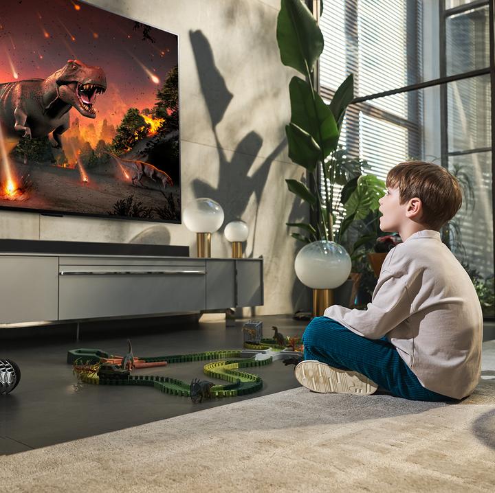 Actual product image LG evo OLED48C26LB 48 4K Ultra HD OLED SmartTVsilver, G (48", OLED, 4K, 2022)