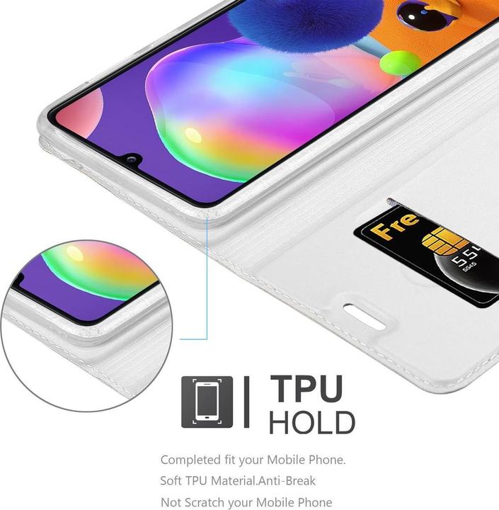 Actual product image Cadorabo Book Classy Style Cover (Samsung Galaxy A31)