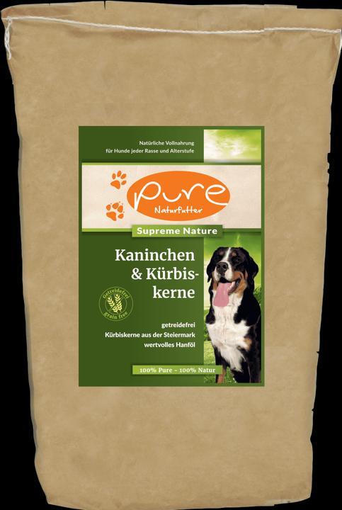 Produktbild Pure Naturfutter PURE Kaninchen & Kürbiskerne - single Protein & getreidefrei (Adult, 1 Stk., 4000 g)