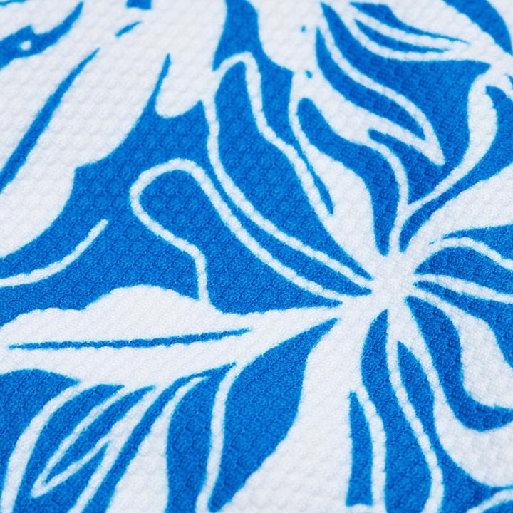 Image du produit Olaian Maillot de bain une pièce surf bretelles croisées Fille - 500 Caly bleu et blanc