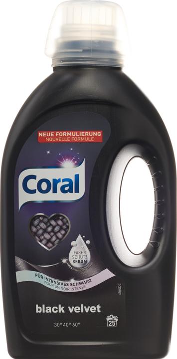 Coral Black Velvet (25 Waschgänge, Flüssigwaschmittel)