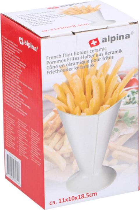 Produktbild alpina Pommes Frites Schale Eisbecher Keramik (1 x)