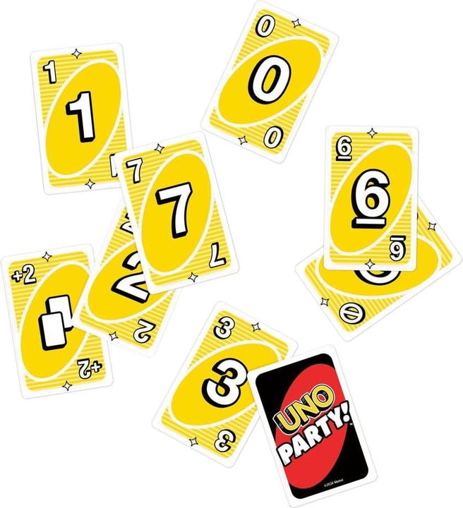 Actual product image Mattel Games UNO Party (German)