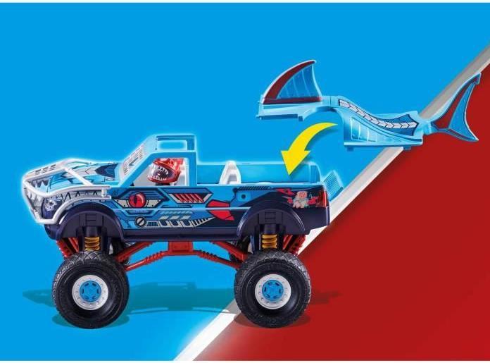 Produktbild Playmobil Stuntshow Monster Truck Shark (70550, Playmobil Stuntshow)