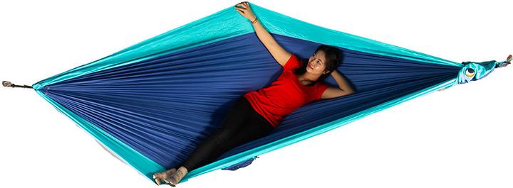 Image du produit Ticket To The Moon Hamac Original Bleu Royal/Turquoise (200 kg)