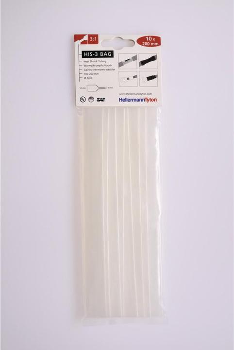 Actual product image HellermannTyton Shrink tubing assortment Tran (10 x)