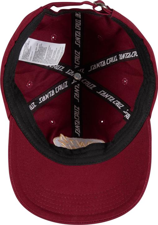 Produktbild Santa Cruz Club Oval Dot Dad Hat - 125617 (One Size)