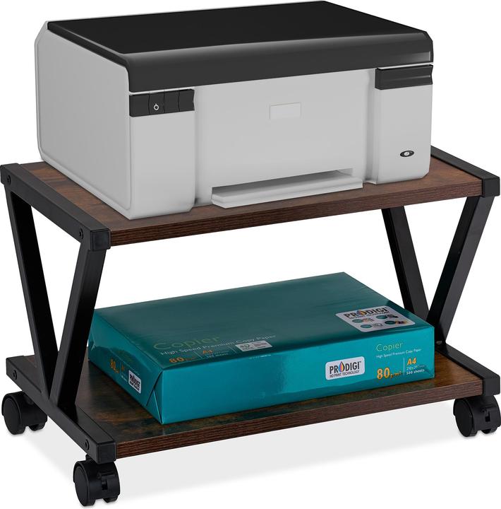 Actual product image Relaxdays Printer shelf