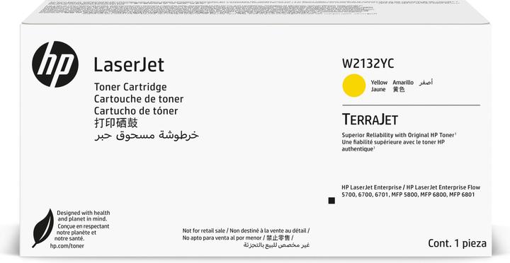Actual product image HP W2132YC Gelb Original Contractual LaserJet Tonerkartusche, 1 Stück(e) (Y)