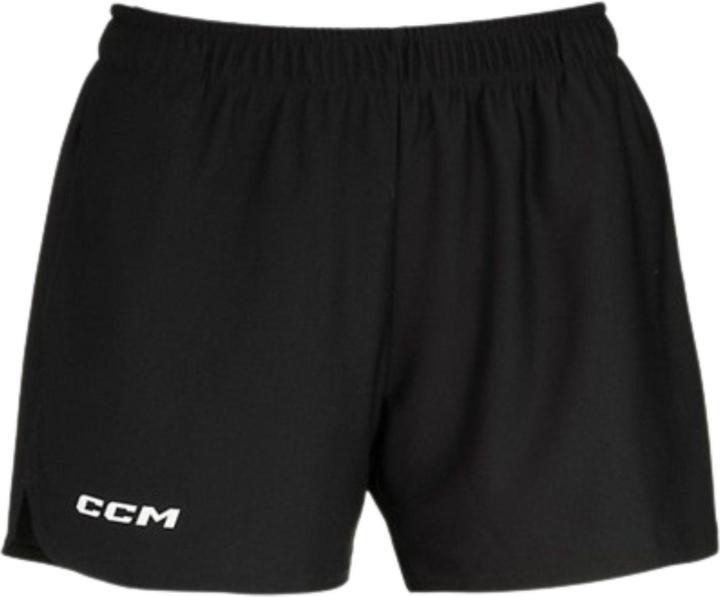 CCM Damen-Trainingsshorts (Schwarz, S) (S)