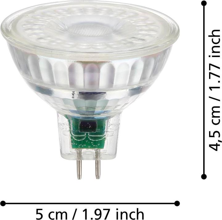 Produktbild EGLO Leuchmittel LED GU5.3. (GU5.3, 3 W, 350 lm, 2 x, D)