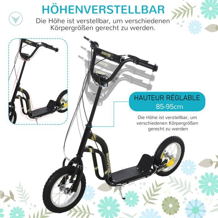Produktbild Swisshandel24 Kinderroller ab 5 Jahre Scooter Kinderscooter Tretroller Cityroller Kinder Roller Kickboard mit Luft